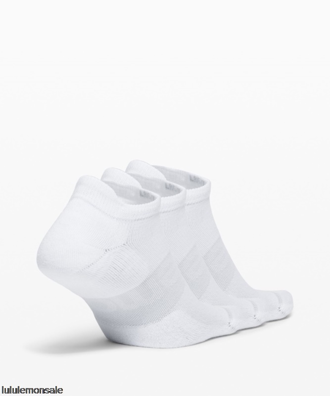 Lululemon Deutschland DELULU929 | Weiß Daily Stride Niedrige Knöchelsocken 3er Pack